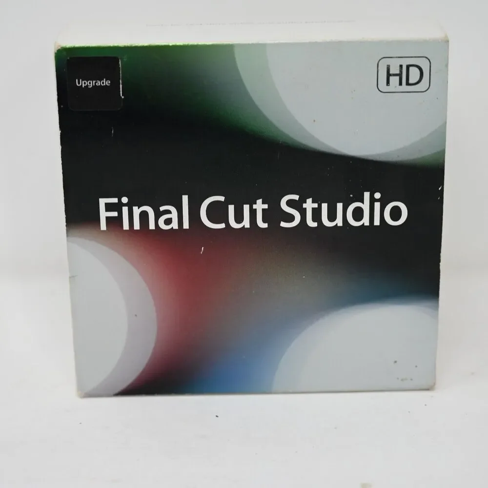 Apple Final Cut Studio HD Upgrade Edition Complete w/ Discs